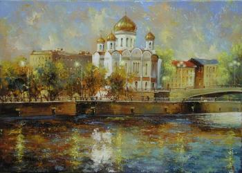 View of the Cathedral of Christ (). Boev Sergey
