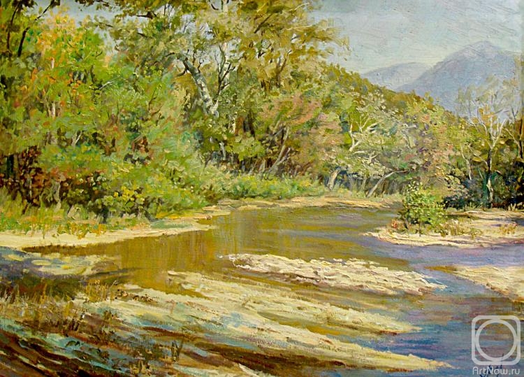 Agafonov Gennadii. Afips river