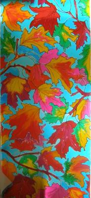 Maple leaf (fragment). Mishchenko-Sapsay Svetlana