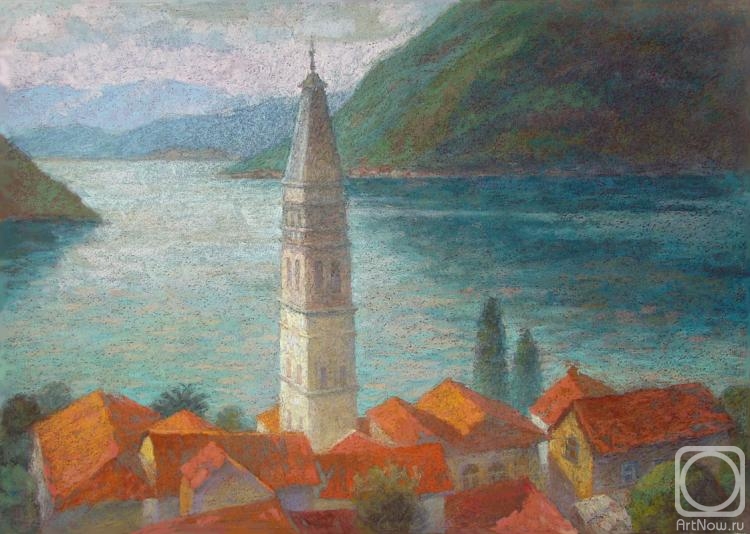 Volfson Pavel. Bay of Kotor (etude)