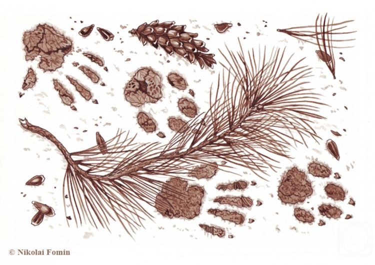 Fomin Nikolay. Wolf boy. Ending illustration