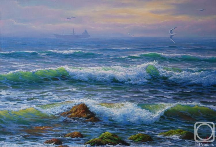 Klugeva Svetlana. Sea surf