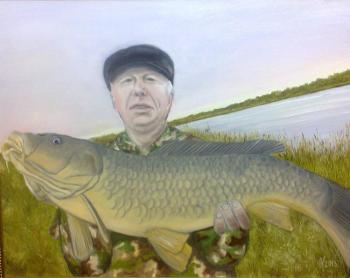 Portrait of a Fisherman. Krivokhizhin Vitaliy