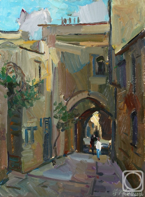 Zhukova Juliya. Street of Old Jaffa