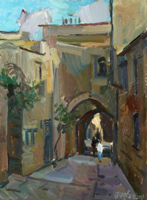 Street of Old Jaffa (The Israeli Landscape). Zhukova Juliya