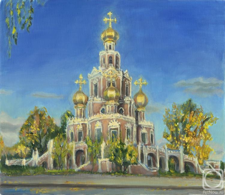 Kashina Eugeniya. Church of the Intercession at Fili, Moscow, Russia
