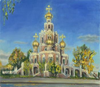 Church of the Intercession at Fili, Moscow, Russia. Kashina Eugeniya