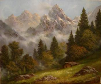 Early autumn in the mountains. Kozlov Konstantin