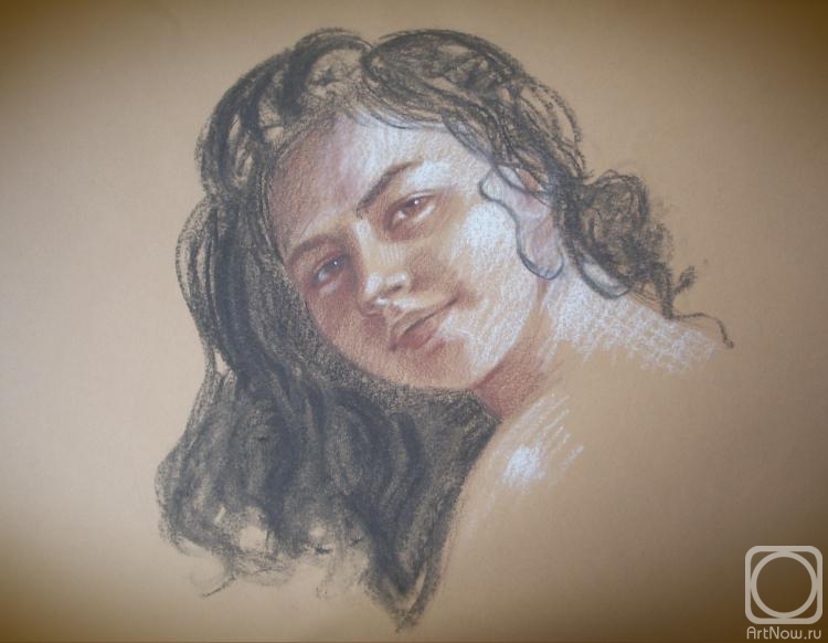 Bebihov Dmitry. Portrait of a Girl