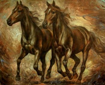 Horses. Braginsky Arthur
