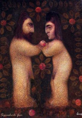 Adam and Eve. Siproshvili Givi