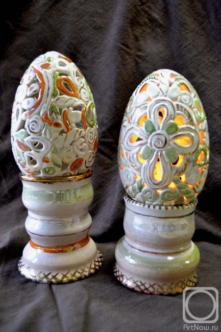Taran Irina. Candlestick eggs
