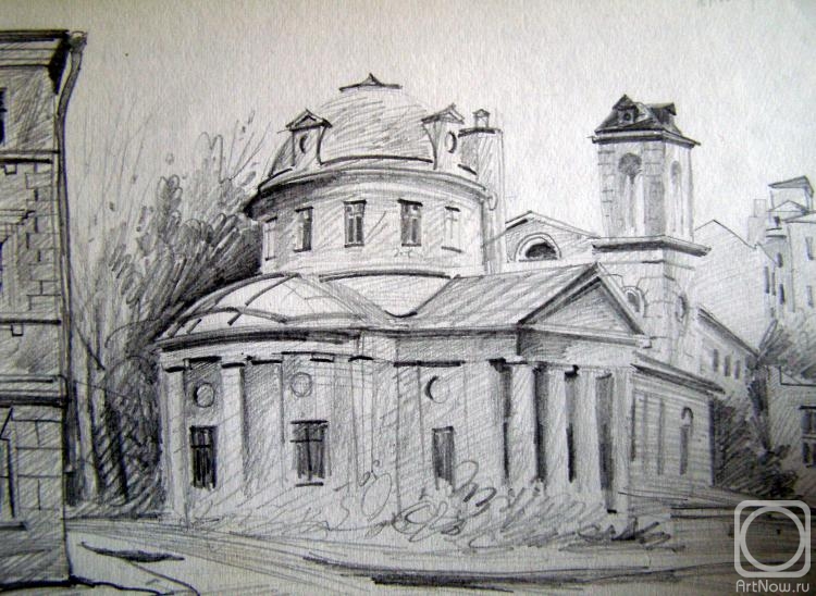 Gerasimov Vladimir. Moscow sketches 47