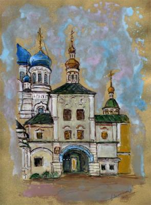 Gate Church of the Icon of the Tolga Mother of God of the Nikolo-Perervinsky Monastery. Volkhonskaya Liudmila