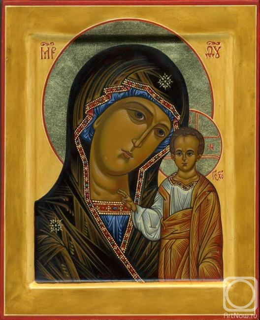 Alenicheva Margarita. The image of the Blessed Virgin of Kazan