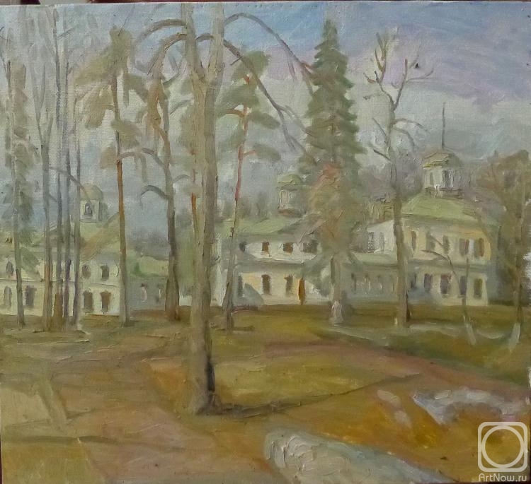 Fedotov Viktor. Lermontov estate in Serednikovo