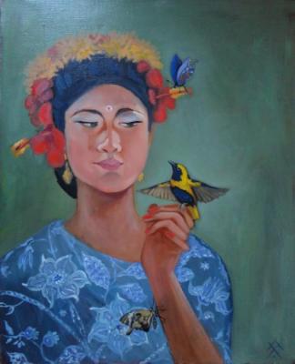 Singing lesson. Himich Alla