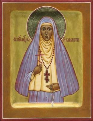 The image of Saint Elizabeth the monastic-Martyress