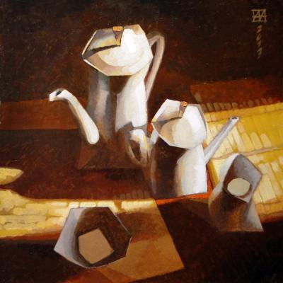 Coffee with milk. Andrianov Andrey