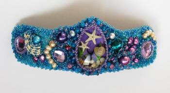 Bracelet "Purple Ocean"