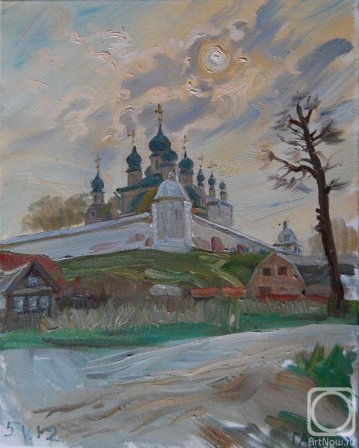 Dobrovolskaya Gayane. Pereslavl , Goritsky Monastery before sunset