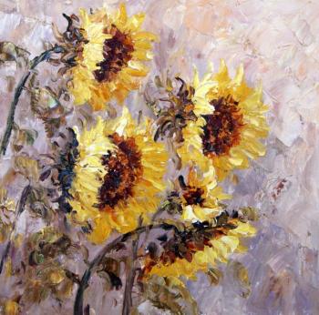 Dzhanilyatti Antonio . Sunflowers