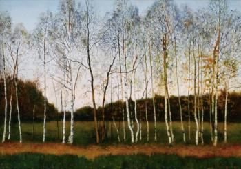 Birches. Autumn. Egorov Viktor