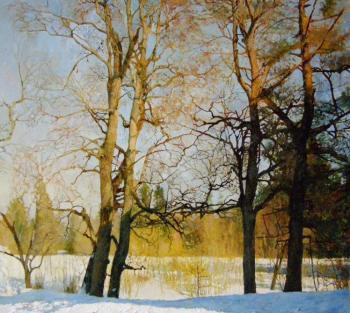 Winter day in Taytsy. Egorov Viktor