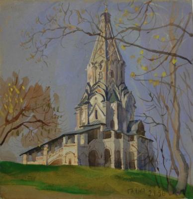 Kolomenskoye, may 2 (Buy Watercolor Paintings). Dobrovolskaya Gayane