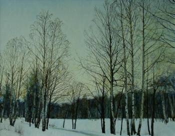 Winter evening. Egorov Viktor