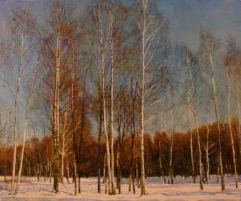 Birch Grove in Peterhof. Egorov Viktor