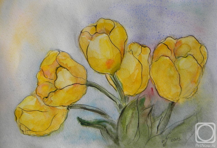 Ushakova Maria. Tulips