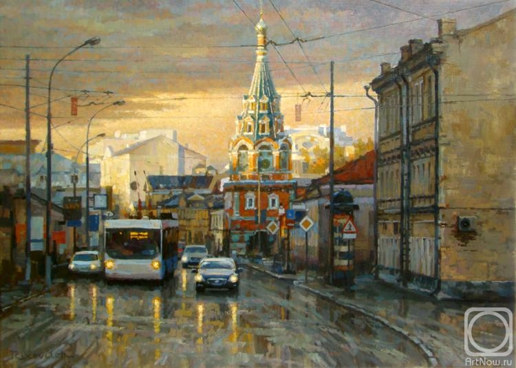 Volkov Sergey. Moscow on Bolshaya Polyanka street