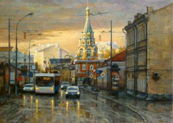 Moscow on Bolshaya Polyanka street (Big Clearing). Volkov Sergey