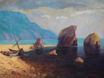 Rocks in the bay. Belov Nikolay