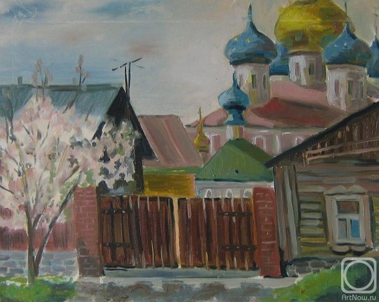 Silaeva Nina. Temple in the Ryazan Kremlin
