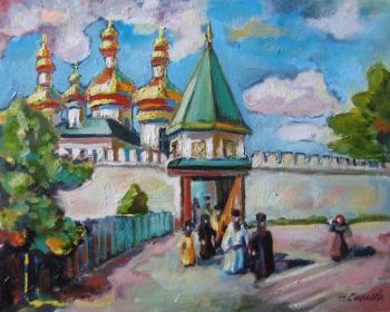 Tyumen. The Pipusly-troitsk man's monastery (Piously-Troitsk). Silaeva Nina
