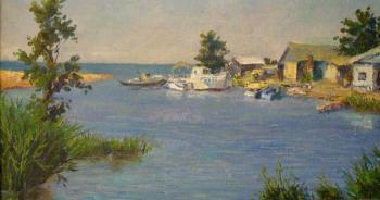 Fishing village. Agafonov Gennadii