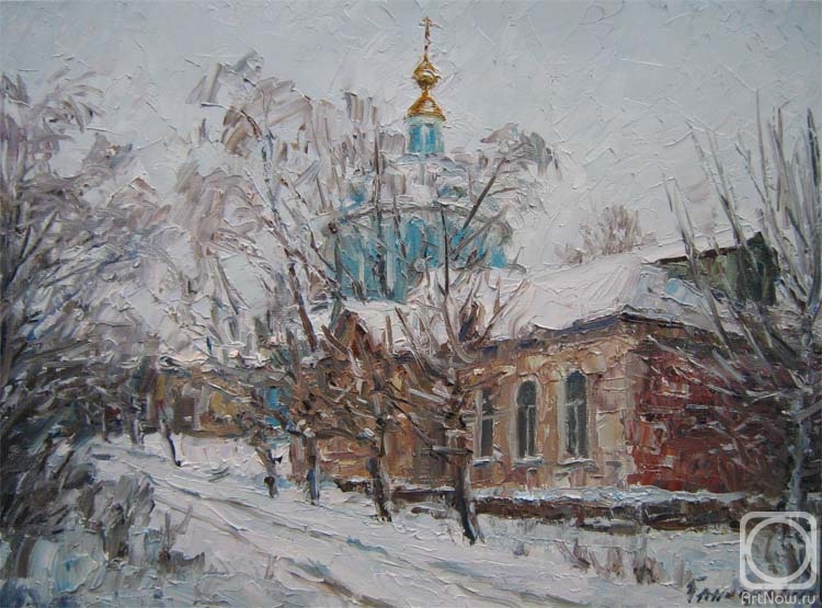 Gaiderov Michail. The first snow fell... Kolomna (etude)