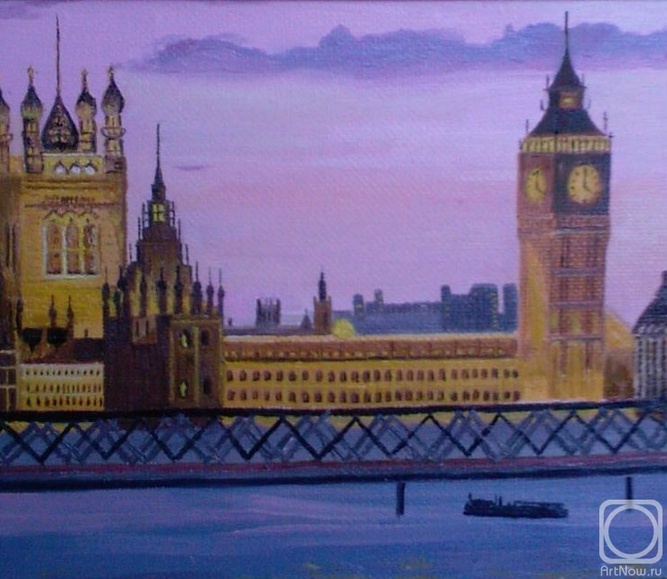 Kiruhyna Olga. London morning