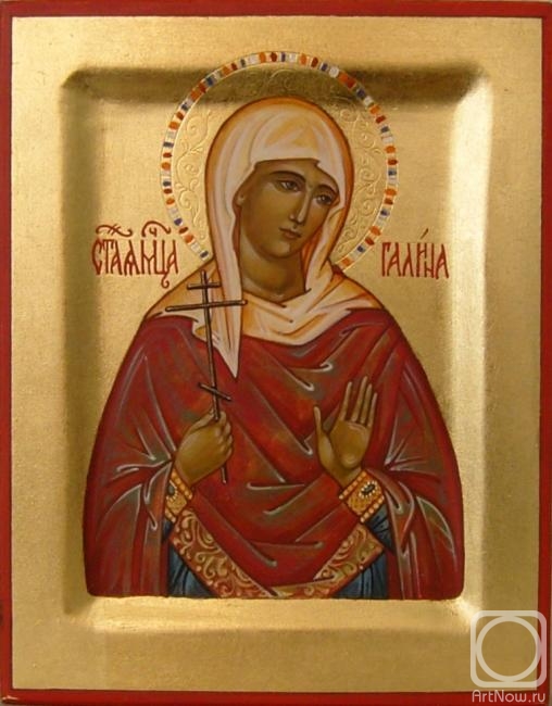 Alenicheva Margarita. The image of Saint Galina the Martyress