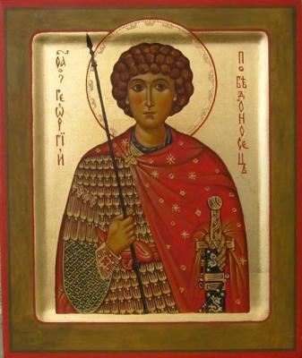 The image of Saint George the Great Martyr. Alenicheva Margarita
