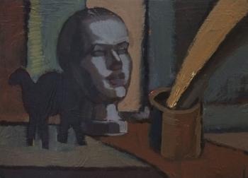 Still life with the head