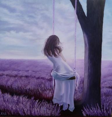 Lavender dream. Khubedzheva Nataliya
