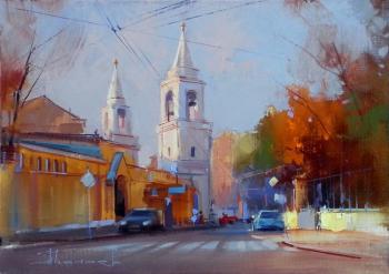 Angle Khokhlovsky And Small Ivnovsky lanes (Zabelina Street). Shalaev Alexey