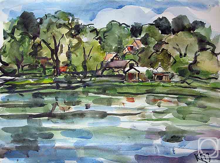 Karaceva Galina. Bocharov Pond 2