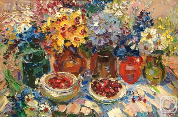 Dushechkina Olga. Summer flowers