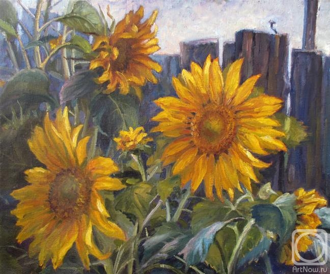 Rodionov Igor. Sunflowers (Carnations)