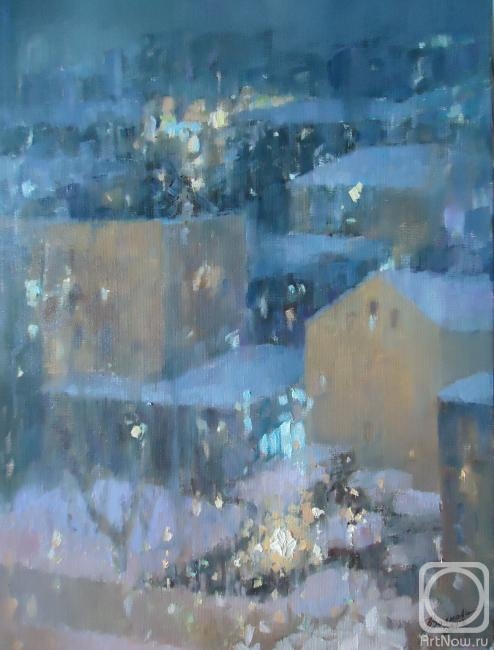 Volkova Tatiana. Winter evening