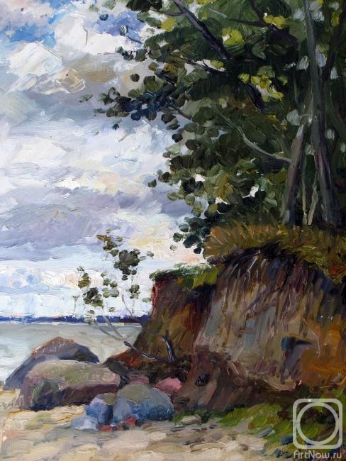 Rodionov Igor. Clouds and rocks. Series "Baltic Studies"